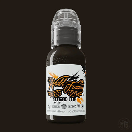BADLANDS BROWN - WORLD FAMOUS-tattoo ink-World Famous-Melbourne Tattoo Supplies