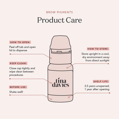 Tina Davies x Perma Blend - I ❤️ INK Brow Collection