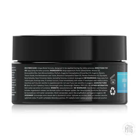 BIOTAT Hybrid Numbing Tattoo Glide - Zen Frangrance-Consumables-BioTat-100g-Melbourne Tattoo Supplies