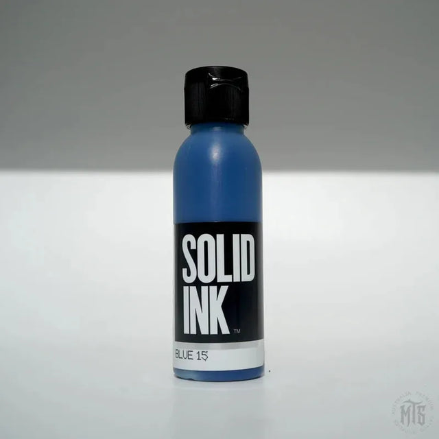 BLUE 15 - SOLID INK OLD PIGMENTS - 2OZ-tattoo ink-Solid Ink-Melbourne Tattoo Supplies