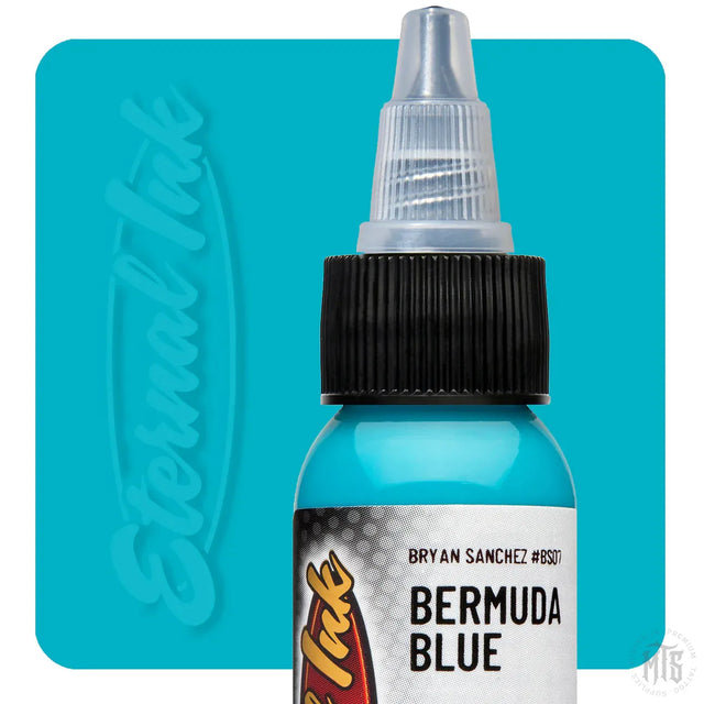 Bermuda Blue Watercolor - Bryan Sanchez Watercolor Series Eternal Ink-tattoo ink-Eternal Ink-Melbourne Tattoo Supplies