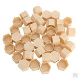 Bio degradable Eco Ink Cups - Flat base hex caps-Consumables-Generic-10mm (1000)-Melbourne Tattoo Supplies