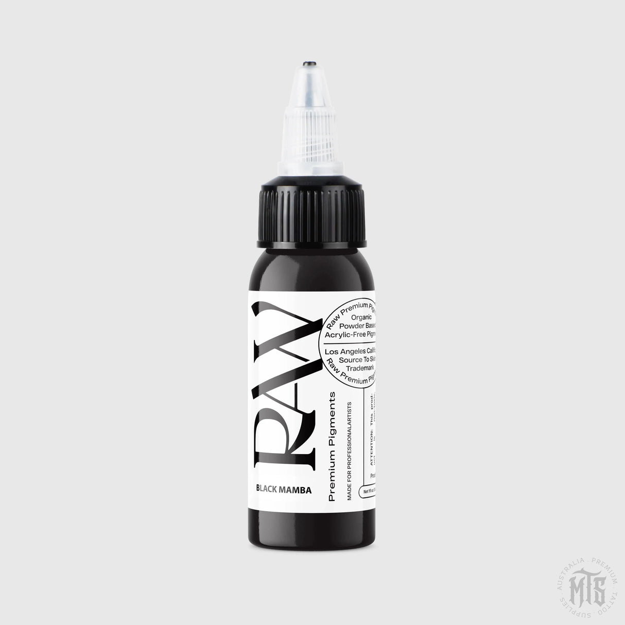 Black Mamba - RAW CLOSE TO EXPIRY-tattoo ink-Raw Pigments-2oz-Melbourne Tattoo Supplies