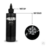 Blackout 8oz-tattoo ink-Dynamic-8oz-Melbourne Tattoo Supplies