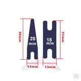 Blue Steel Conventional Tattoo Machine Spring-Tattoo Supplies-AVA-Front:20G Back18G (liner)-Melbourne Tattoo Supplies