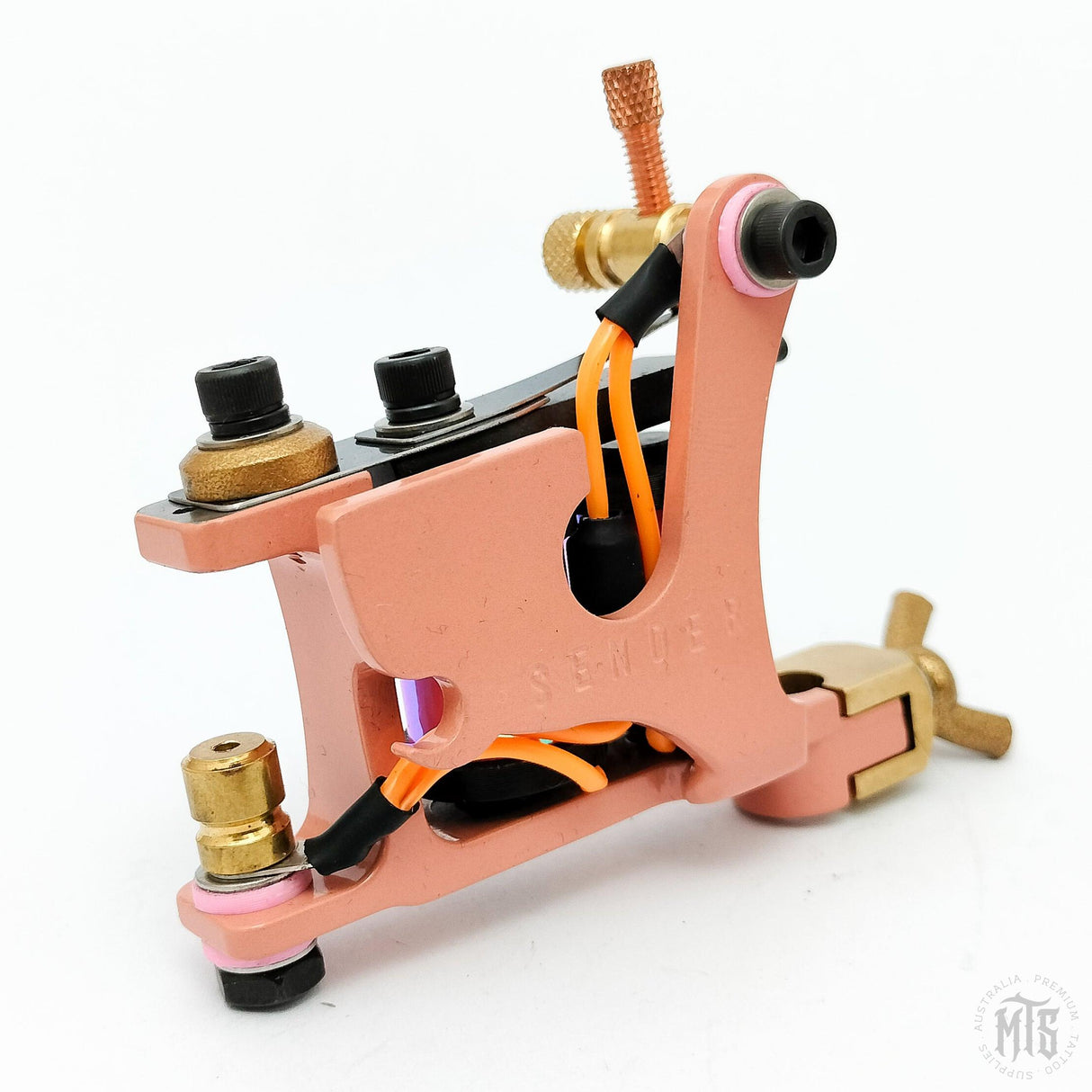 Braze-Up "Mini Stretch" Zippy Liner - Peach/Shiny Pink - MARK SENDER-Tattooing Machines-Mark Sender-Melbourne Tattoo Supplies
