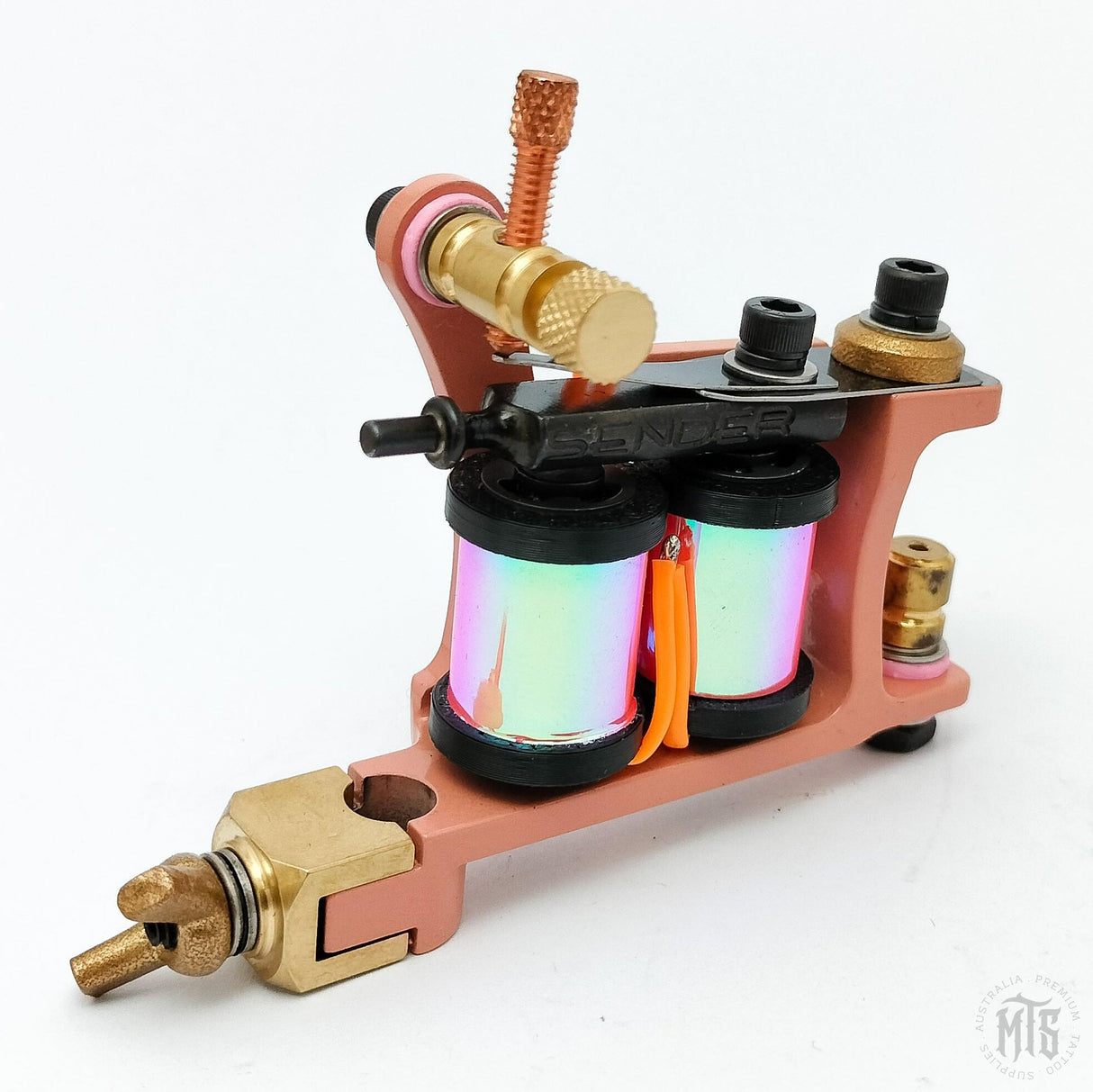 Braze-Up "Mini Stretch" Zippy Liner - Peach/Shiny Pink - MARK SENDER-Tattooing Machines-Mark Sender-Melbourne Tattoo Supplies