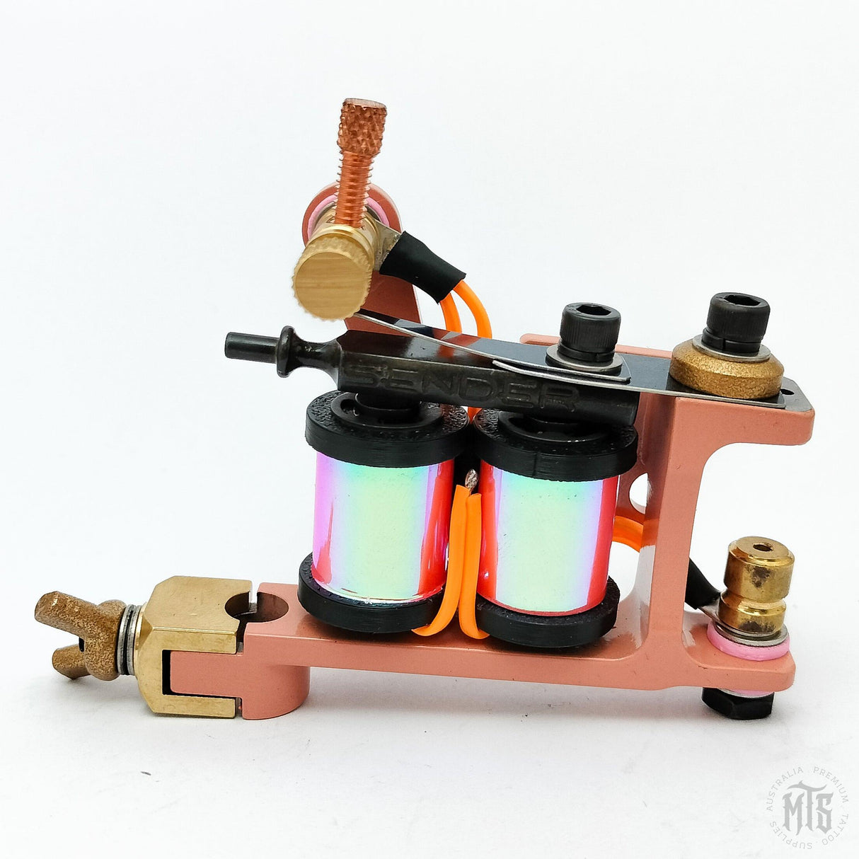 Braze-Up "Mini Stretch" Zippy Liner - Peach/Shiny Pink - MARK SENDER-Tattooing Machines-Mark Sender-Melbourne Tattoo Supplies