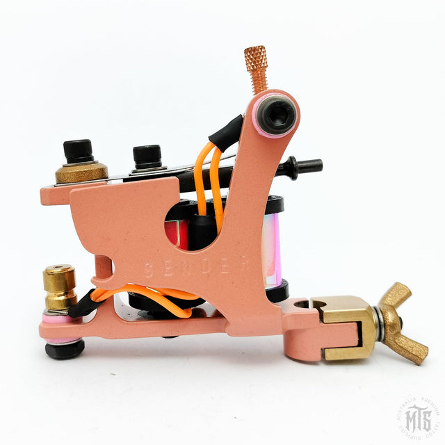 Braze-Up "Mini Stretch" Zippy Liner - Peach/Shiny Pink - MARK SENDER-Tattooing Machines-Mark Sender-Melbourne Tattoo Supplies