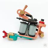 Braze-Up "Skele-Matic" Dot Whipper - Peach/Grey - MARK SENDER-Tattooing Machines-Mark Sender-Melbourne Tattoo Supplies