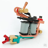 Braze-Up "Skele-Matic" Dot Whipper - Peach/Grey - MARK SENDER-Tattooing Machines-Mark Sender-Melbourne Tattoo Supplies