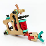 Braze-Up "Wags" Zippy Liner - Gold/Teal/Red sparkle - MARK SENDER-Tattooing Machines-Mark Sender-Melbourne Tattoo Supplies