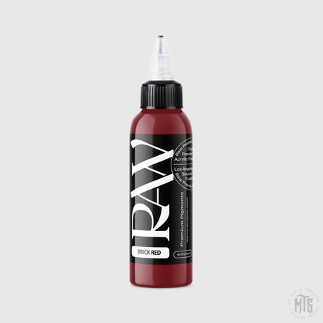 Brick Red - RAW-tattoo ink-Raw Pigments-1oz-Melbourne Tattoo Supplies