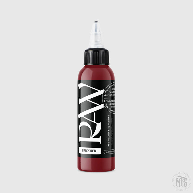 Brick Red - RAW-tattoo ink-Raw Pigments-1oz-Melbourne Tattoo Supplies