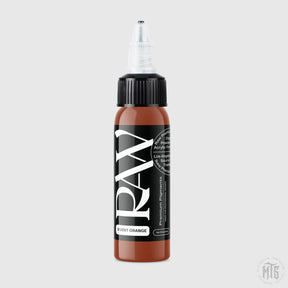 Burnt Orange - RAW-tattoo ink-Raw Pigments-1oz-Melbourne Tattoo Supplies