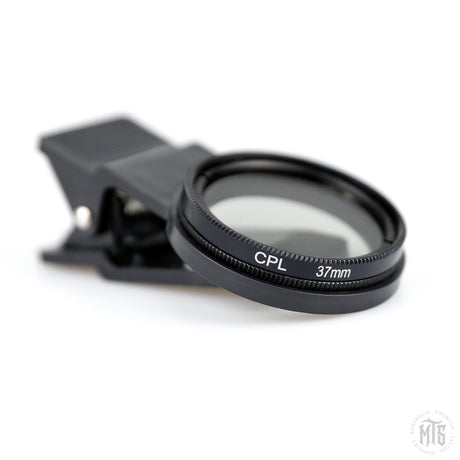 CPL 37mm polarizing Clip-On Filter w. case-Tattoo Supplies-AVA-Melbourne Tattoo Supplies
