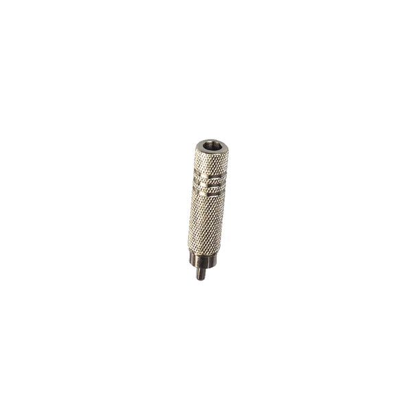 Adapter plug - RCA plug to 6.3 mm jack socket