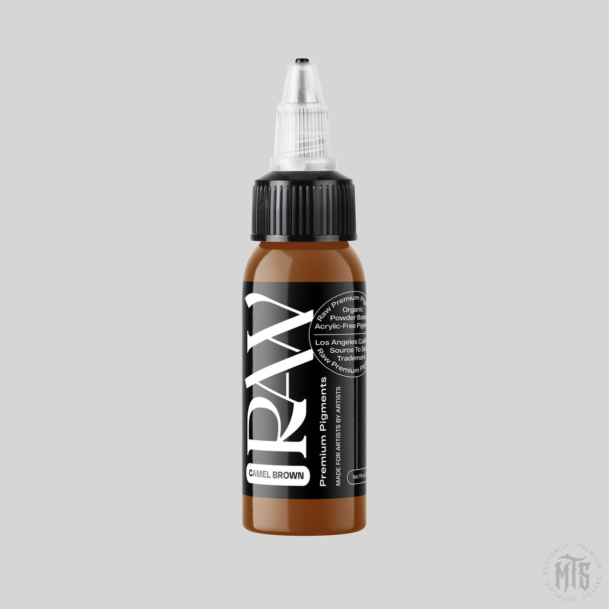 Camel Brown - RAW-tattoo ink-Raw Pigments-1oz-Melbourne Tattoo Supplies