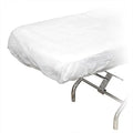 Disposable Fitted Bed Cover - White