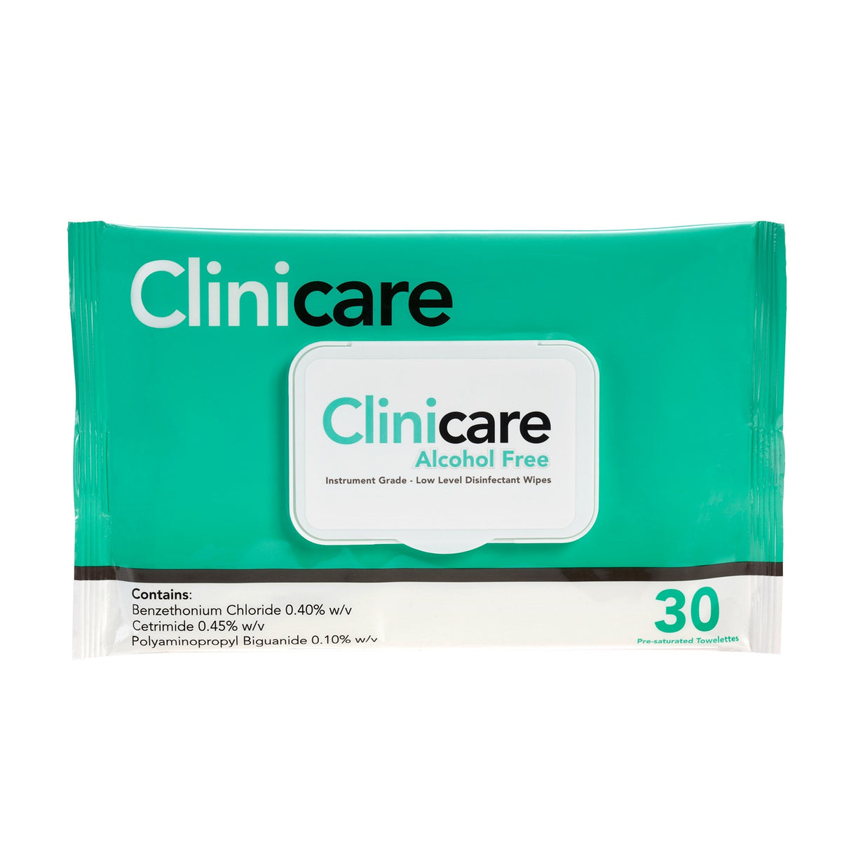 Alcohol Free Wipes - Clinicare