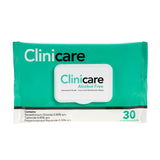 Alcohol Free Wipes - Clinicare