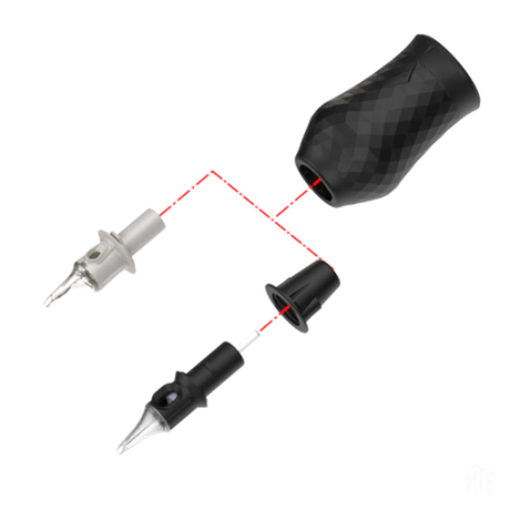 Cobra Disposable Grip 37mm (10PCS)-Tattooing Machines-Ink Machines-Melbourne Tattoo Supplies