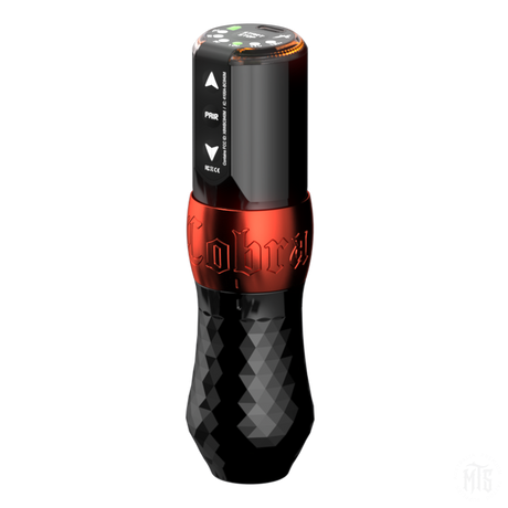 Cobra Tattoo Pen-Tattooing Machines-Ink Machines-Devilish Red-Melbourne Tattoo Supplies