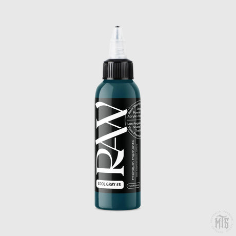 Cool Grey #3 - RAW-tattoo ink-Raw Pigments-1oz-Melbourne Tattoo Supplies