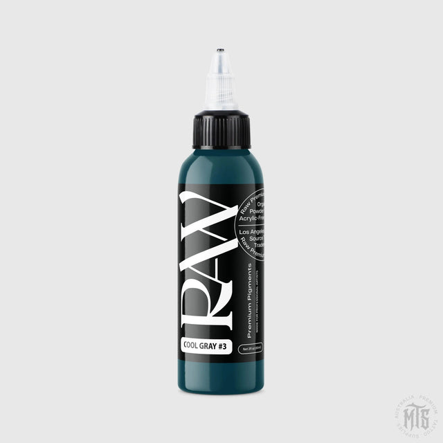 Cool Grey #3 - RAW-tattoo ink-Raw Pigments-1oz-Melbourne Tattoo Supplies