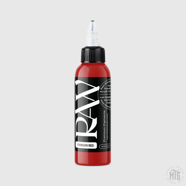 Crimson Red - RAW-tattoo ink-Raw Pigments-1oz-Melbourne Tattoo Supplies