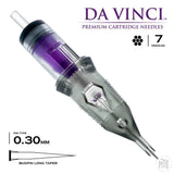 Da Vinci V2 Cartridge Round Liner-Tattoo Needles-Bishop-10 / .30mm-07RL-Melbourne Tattoo Supplies