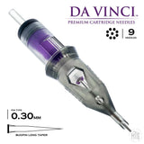 Da Vinci V2 Cartridge Round Liner-Tattoo Needles-Bishop-10 / .30mm-09RL-Melbourne Tattoo Supplies