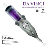 Da Vinci V2 Cartridge Round Liner-Tattoo Needles-Bishop-12 / .35mm-07RL-Melbourne Tattoo Supplies