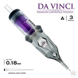 Da Vinci V2 Cartridge Round Liner fine/small gauge-Tattoo Needles-Bishop-04 / .18mm-03RL-Melbourne Tattoo Supplies
