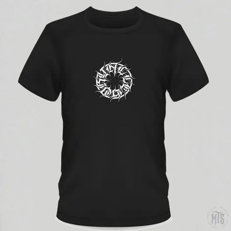 Dark Calligraphy Tee - ALLEGORY-Merch-Allegory-S-Melbourne Tattoo Supplies