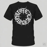 Dark Calligraphy Tee - ALLEGORY-Merch-Allegory-S-Melbourne Tattoo Supplies