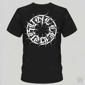 Dark Calligraphy Tee - ALLEGORY-Merch-Allegory-S-Melbourne Tattoo Supplies