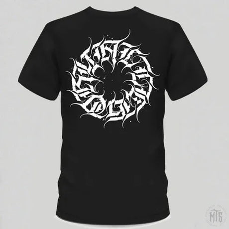 Dark Calligraphy Tee - ALLEGORY-Merch-Allegory-S-Melbourne Tattoo Supplies