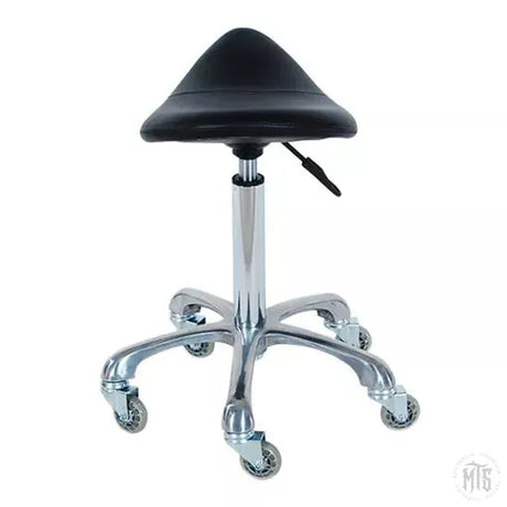 Dennis Luxe Saddle Stool ST03L-Furniture-HBA-Melbourne Tattoo Supplies