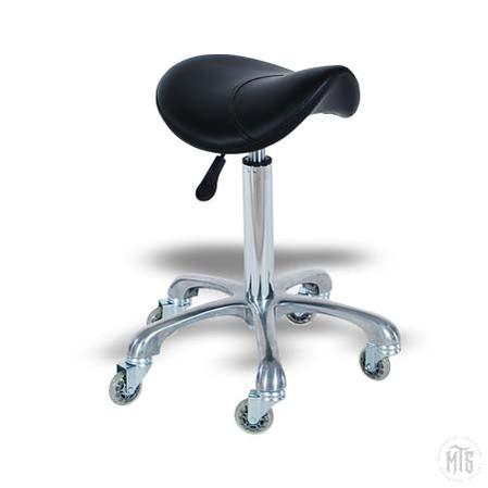 Dennis Saddle Stool ST03P-Furniture-HBA-Melbourne Tattoo Supplies