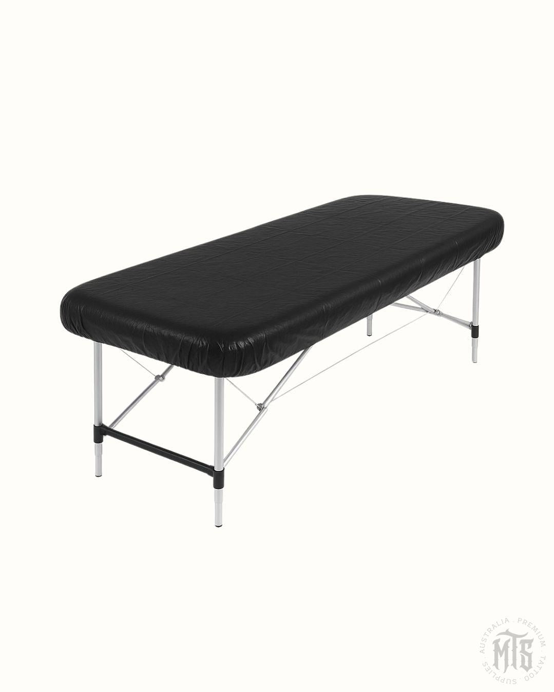 Disposable fitted bed covers - Black-Consumables-Generic-Pack of 10-Black-Melbourne Tattoo Supplies