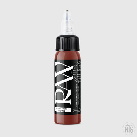 Downtown Brown - RAW-tattoo ink-Raw Pigments-1oz-Melbourne Tattoo Supplies