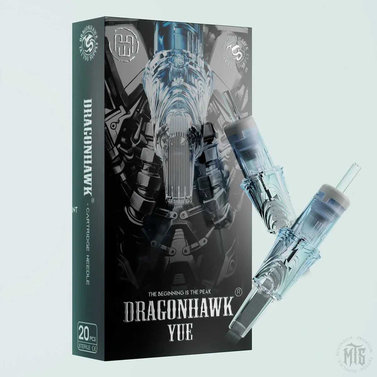 Dragonhawk YUE Cartridge Needles Sample Box-Tattoo Needles-Dragonhawk-Yue-1-Melbourne Tattoo Supplies