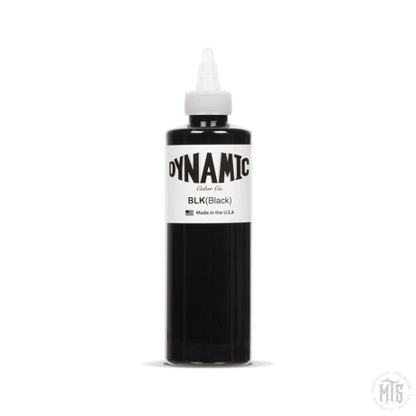 Dynamic Black Ink-tattoo ink-Dynamic-8oz-Melbourne Tattoo Supplies