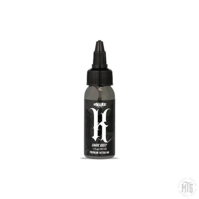 Dynamic Smoke Opaque Dark Grey-tattoo ink-Dynamic-1oz-Melbourne Tattoo Supplies