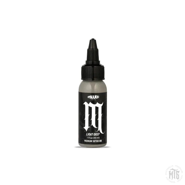 Dynamic Smoke Opaque Light Grey-tattoo ink-Dynamic-1oz-Melbourne Tattoo Supplies