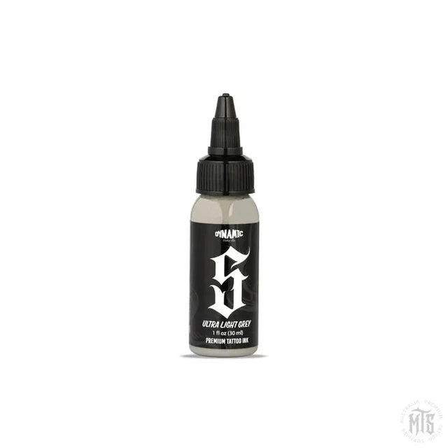 Dynamic Smoke Opaque Ultra Light Grey-tattoo ink-Dynamic-1oz-Melbourne Tattoo Supplies