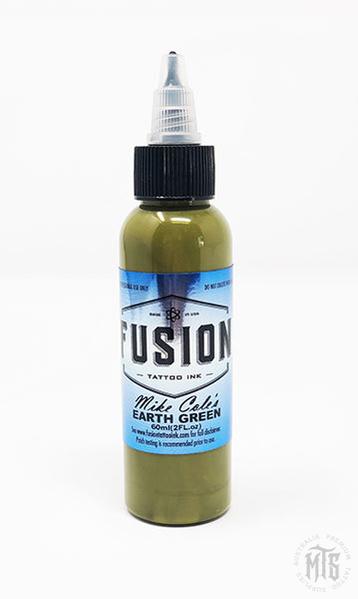 Earth Green - Mike Cole Series Fusion Ink-tattoo ink-Fusion Ink-Melbourne Tattoo Supplies