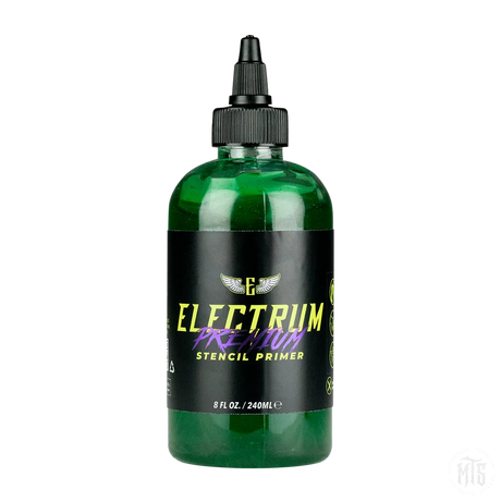 Electrum Premium tattoo Stencil Primer (green)-Consumables-Electrum-8oz-Melbourne Tattoo Supplies