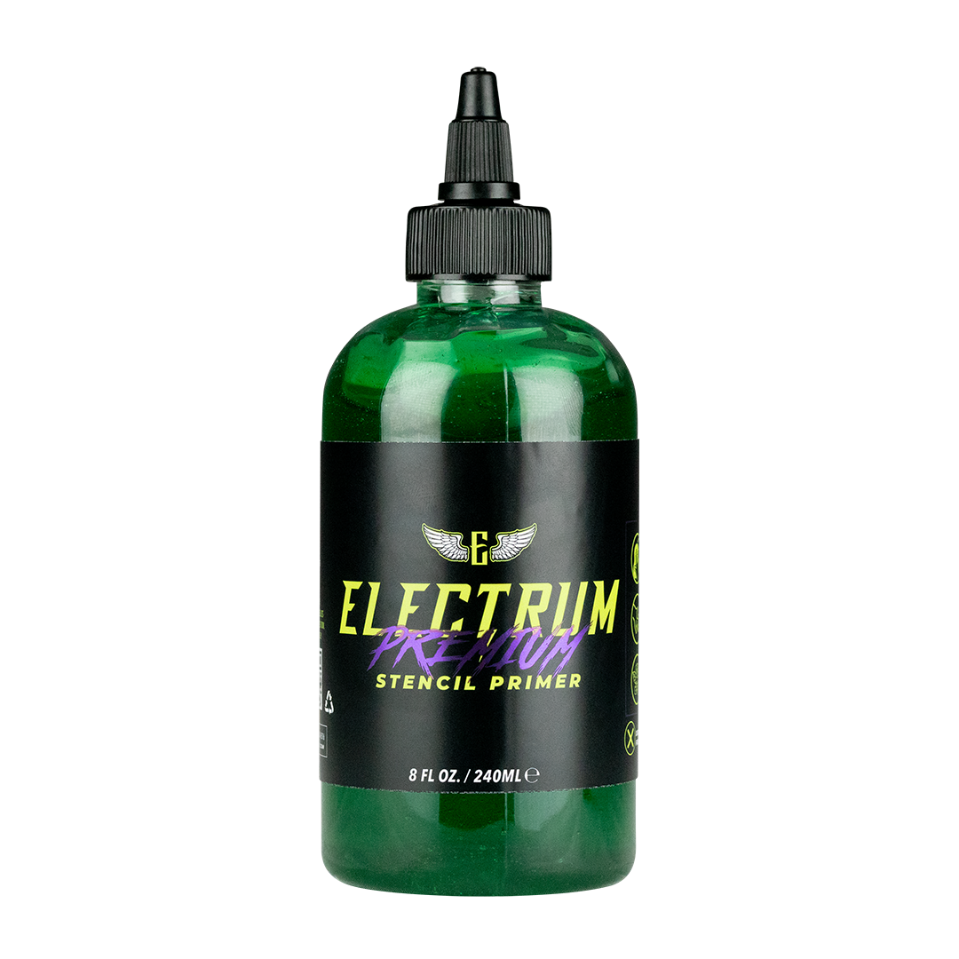 Electrum Premium tattoo Stencil Primer (green) – Melbourne Tattoo Supplies